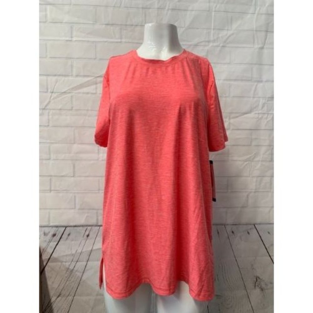 Skechers GoWalk Athletic Top Coral Bright Pink Large